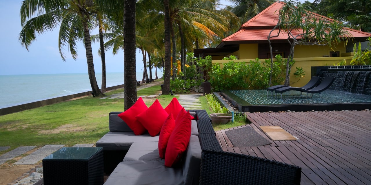 Gartenanlage Hotel Chong Fah Beach Resort
