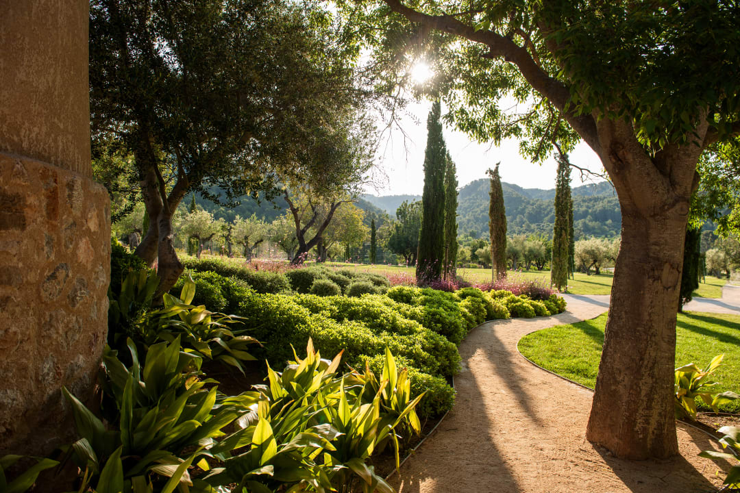 Gartenanlage Hotel Castell Son Claret