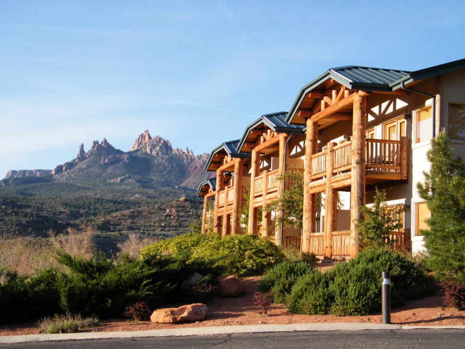 Unser Zimmer in der oberen Etage Motel Majestic View Lodge
