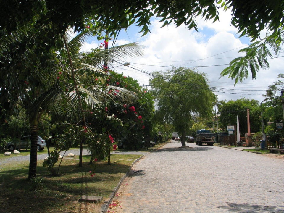 Straße vor dem Hotel Hotel Porto Zarpa