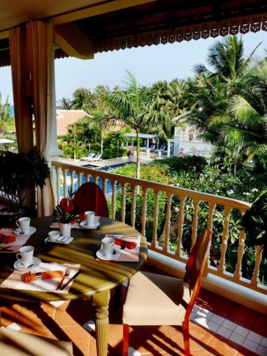 Frühstück im Peppertree-Restaurant La Veranda Resort Phu Quoc