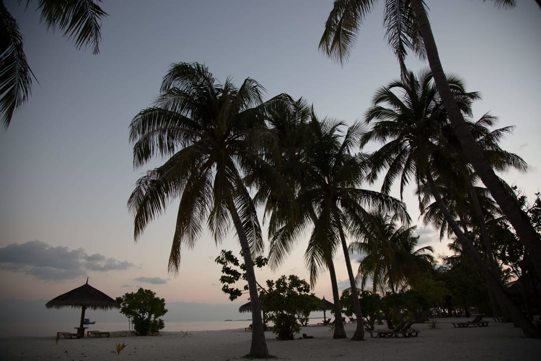 Blick vom Bungalow 118 Kuredu Island Resort & Spa