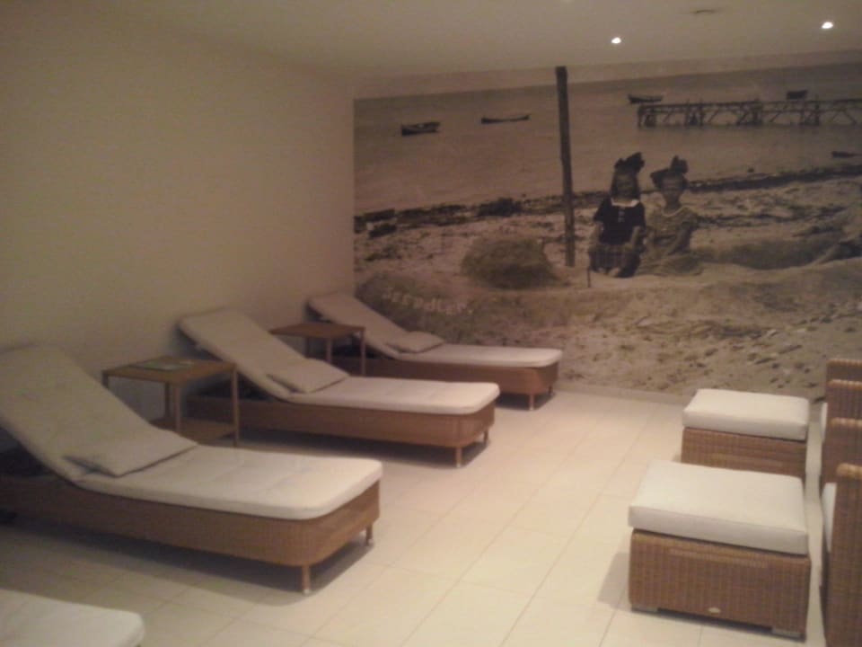 Ruhezone im Saunabereich SeeHuus Hotel