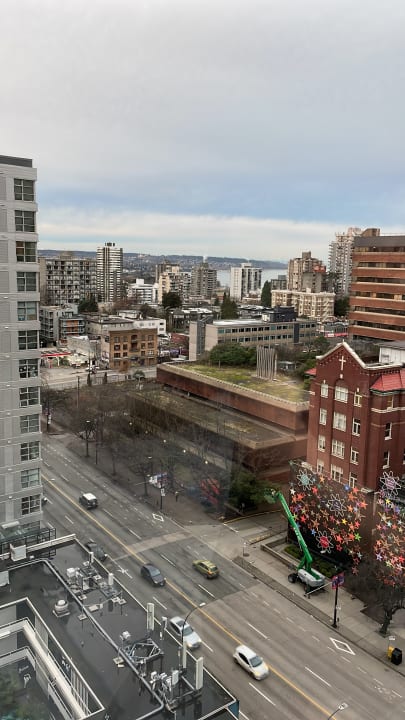 Ausblick Hotel Sheraton Vancouver Wall Center