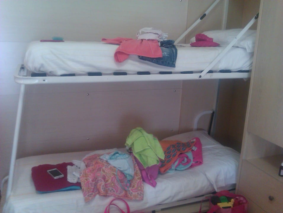 Stockbett ohne Sicherung Hotel Christian