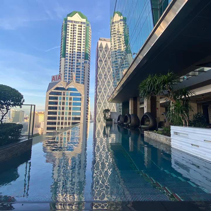 Ausblick Eastin Grand Hotel Sathorn