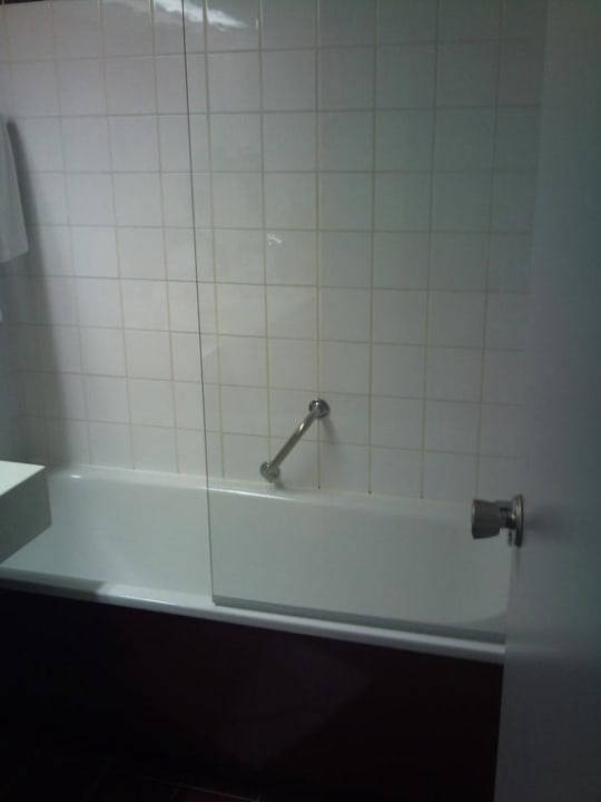 Ein Teil des Minibadezimmers Hotel Mercure Salzburg City