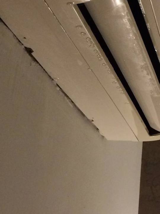 Leaking water Hotel Sultan of Side
