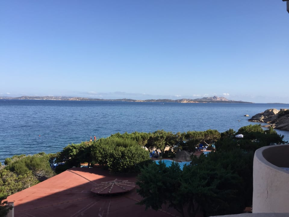 Ausblick Grand Hotel Smeraldo Beach