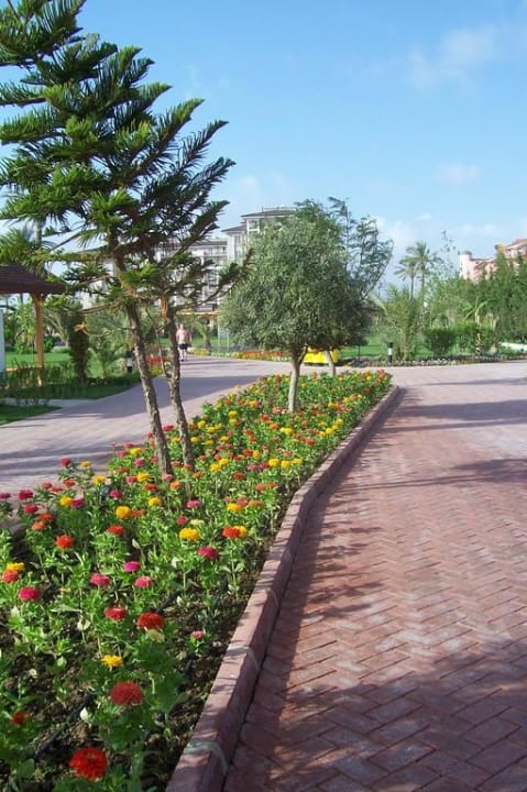 Weg vom Strand zum Hotel Sunis Elita Beach Resort & Spa