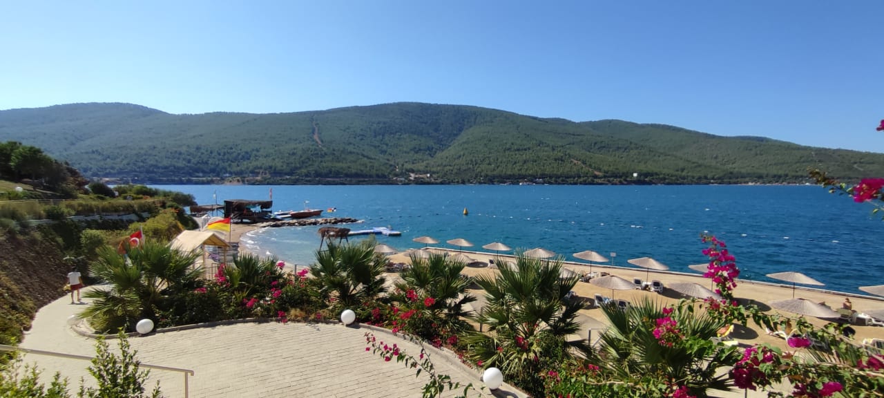 Strand La Blanche Island Bodrum