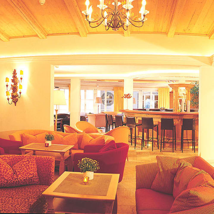 Lounge-Bereich Hotel Plattenhof Lech