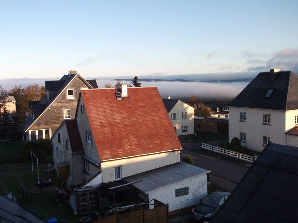 Morgenstimmung Hotel Auerhahn am Rennsteig