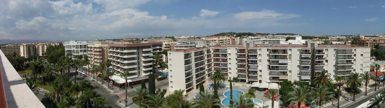 Vom Hoteldach Hotel H10 Salou Princess