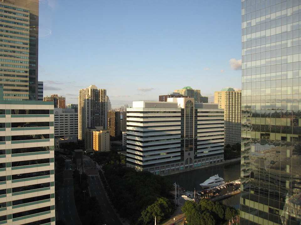 Super Aussichten auf die Stadt Hotel The Westin Jersey City Newport