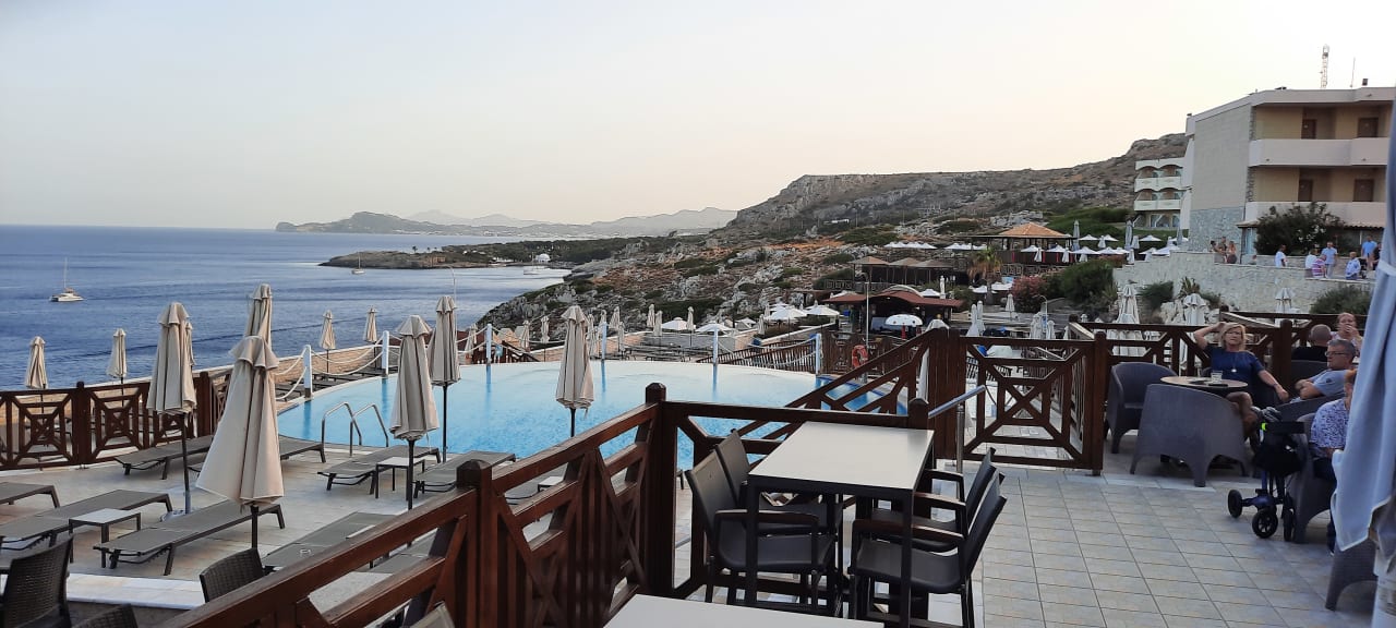Ausblick Hotel Kalithea Horizon Royal