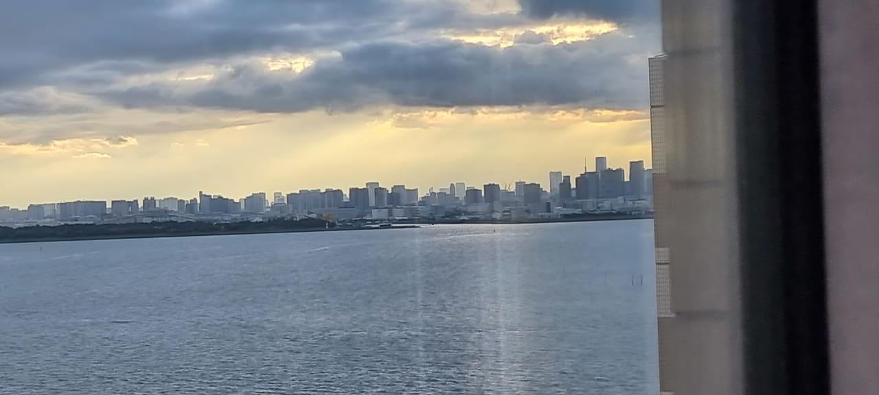 Ausblick Hilton Tokyo Bay