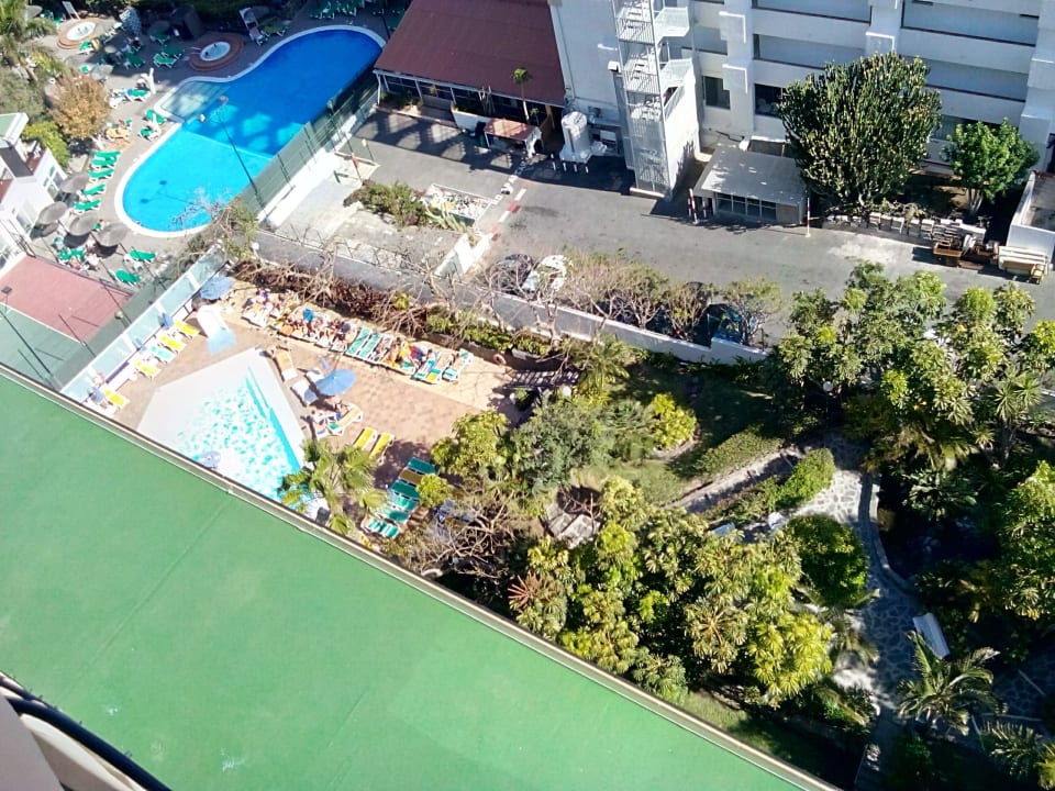 Garten  allsun Hotel Lucana