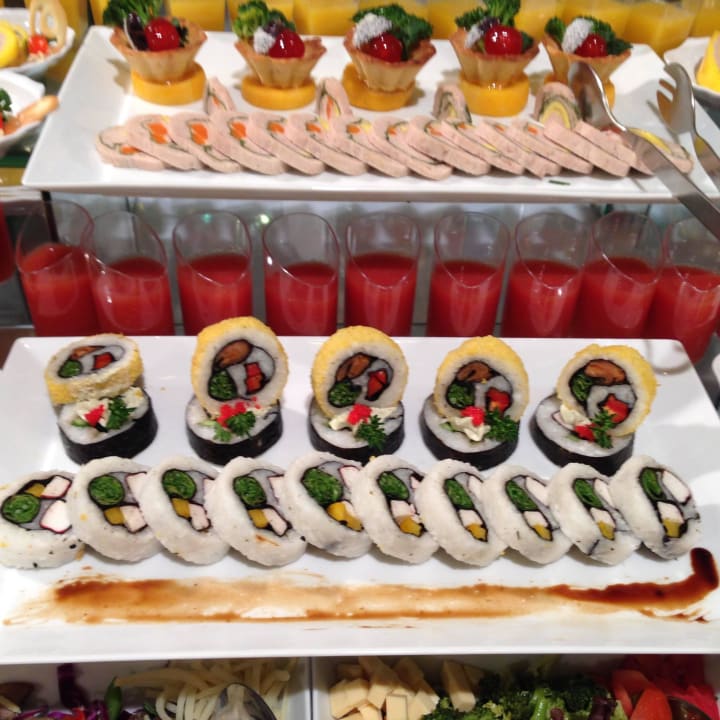 Das Silvesterbuffet 2015 Jaz Makadi Oasis Resort