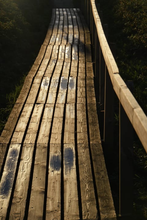Weg zum Strand Dünenhotel Alt-Rantum