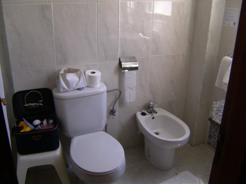 Badezimmer Hotel Osiris