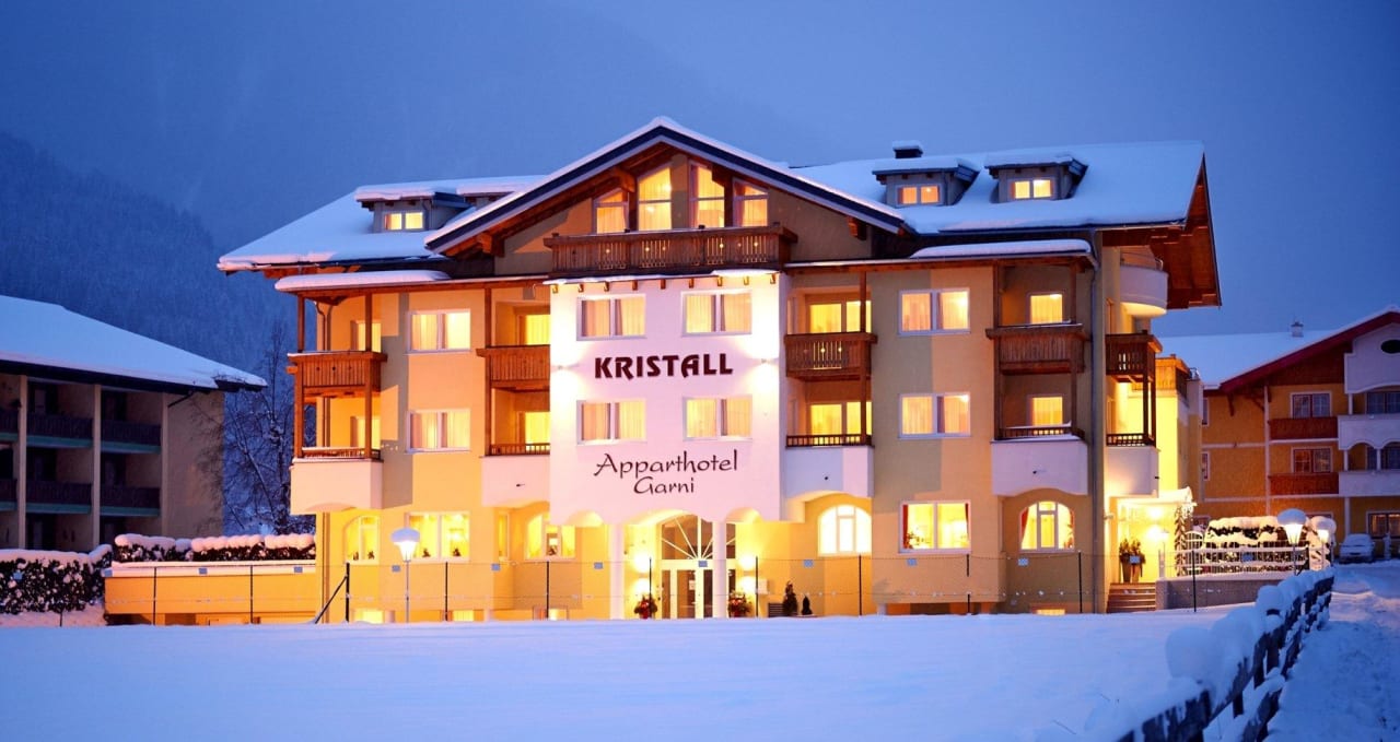 Aussenansicht Kristall Winter – Apparthotel Garni Kristall Apparthotel Garni Kristall