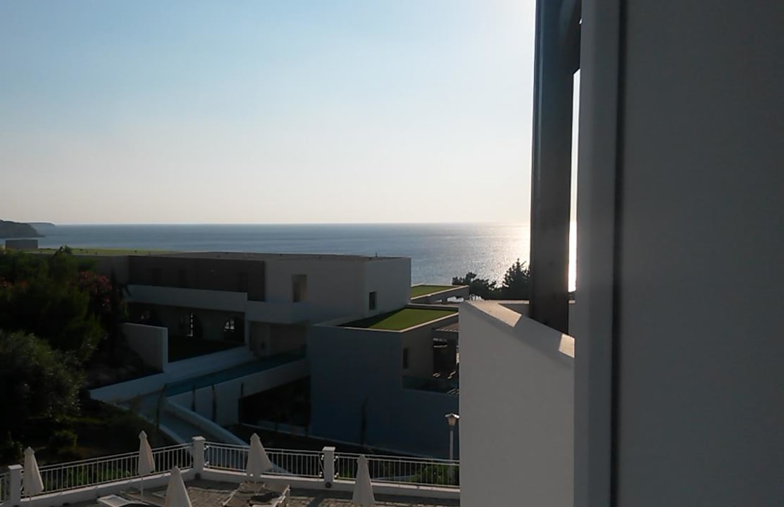 Ausblick Balkon Scirocoo  alltoura Club Hotel Porto Angeli Beach Resort