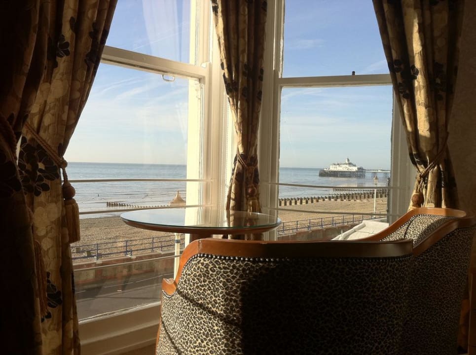 Meerblick vom Zimmer Langham Hotel