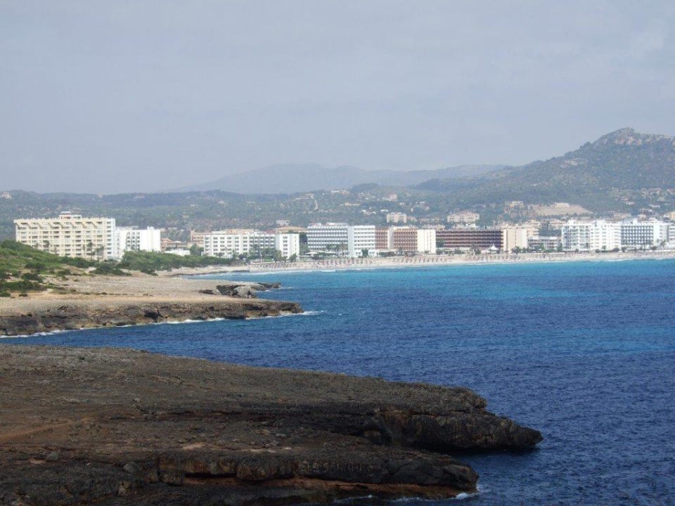 Blick von der Punta de n’Amer Hipotels Hipocampo Playa
