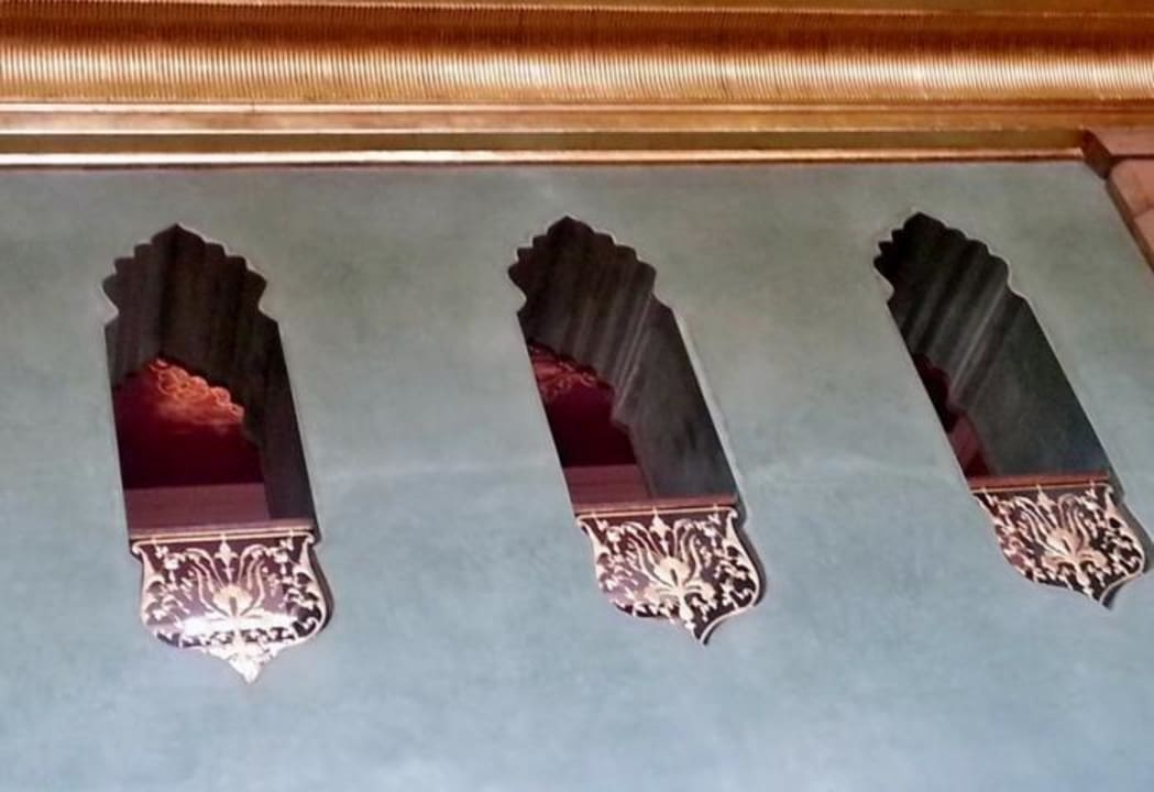 Detail im "grünen Salon" Sahara Palace Marrakech