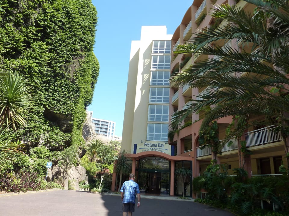 Zugang vom Parkplatz Pestana Ocean Bay All Inclusive