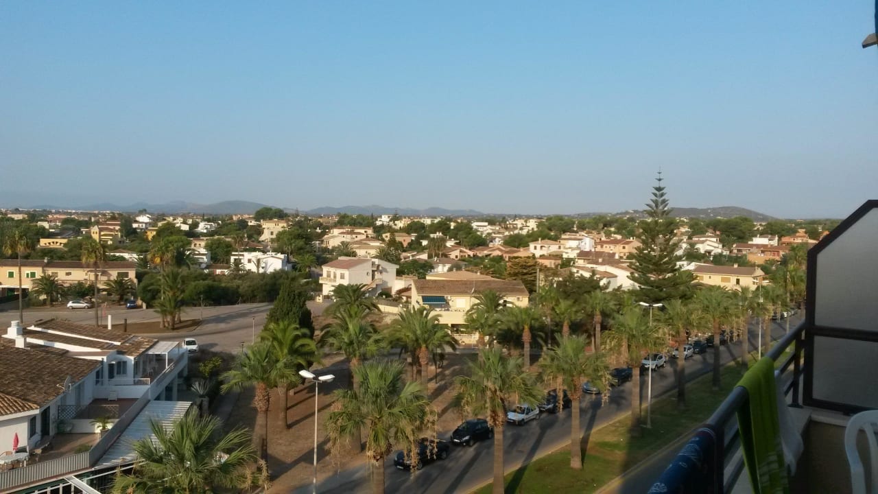 Blick vom Balkon allsun App.-Hotel Orient Beach