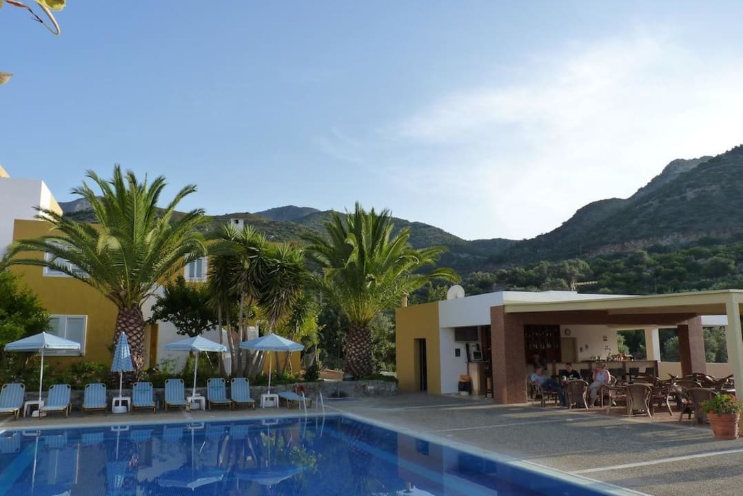 Poolbar und Pool Hotel Xidas Garden