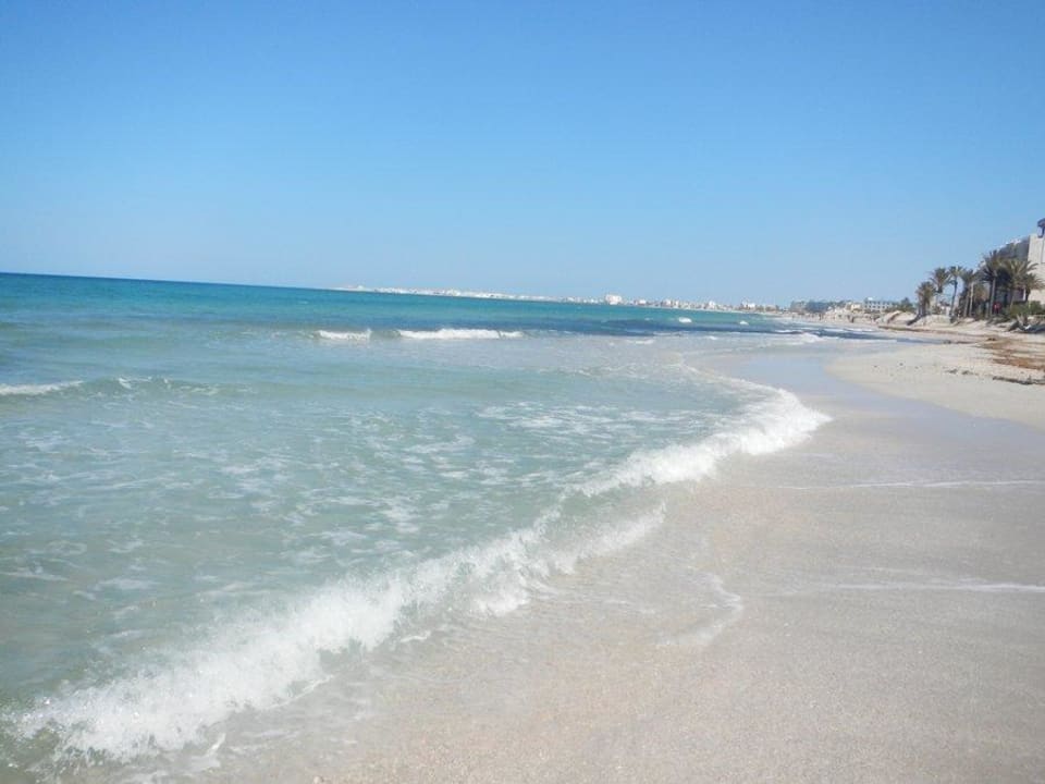 Der schöne Strand Hotel El Mouradi Cap Mahdia
