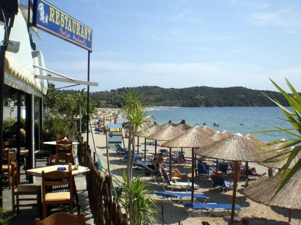 Strand beim Hotel Pension Aldebaran