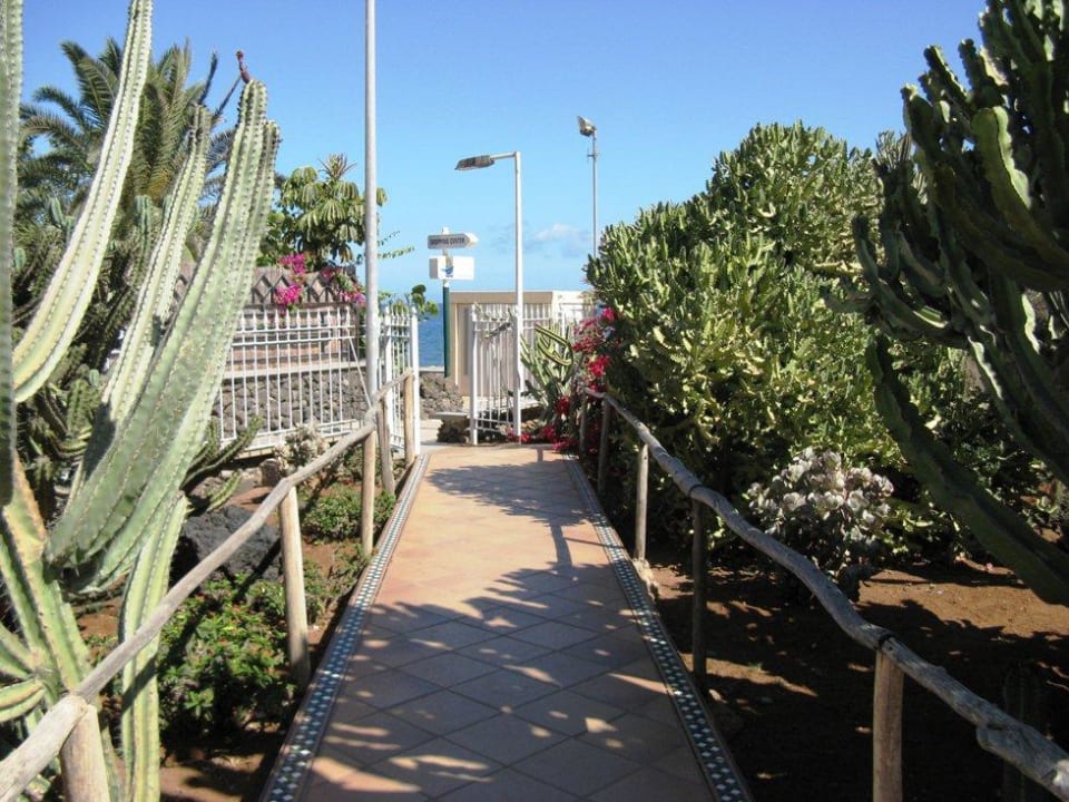 Der Weg zum Strand ca.100m bis zum Wasser! Hotel Europalace