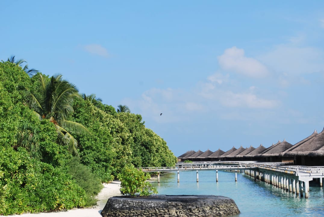 Außensiete der Insel Kuramathi Maldives