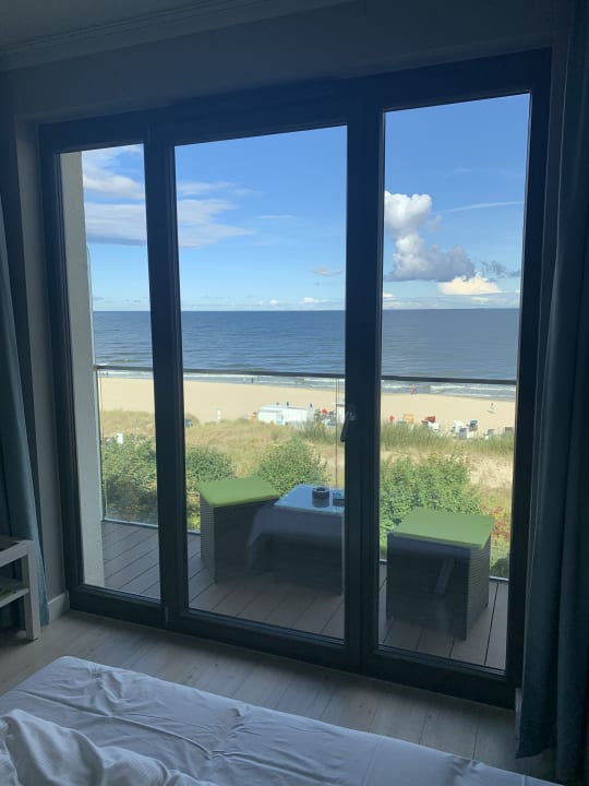 Ausblick SEETELHOTEL Kaiserstrand Beachhotel