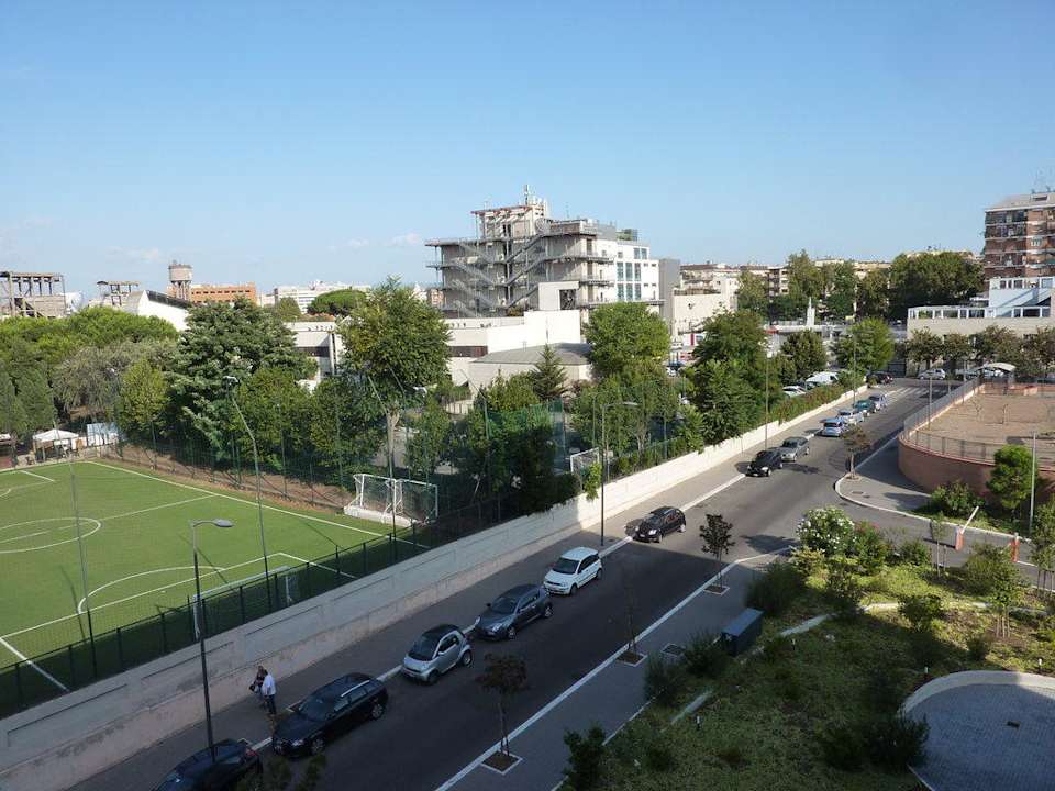 Zimmerausblick Hotel H10 Roma Città