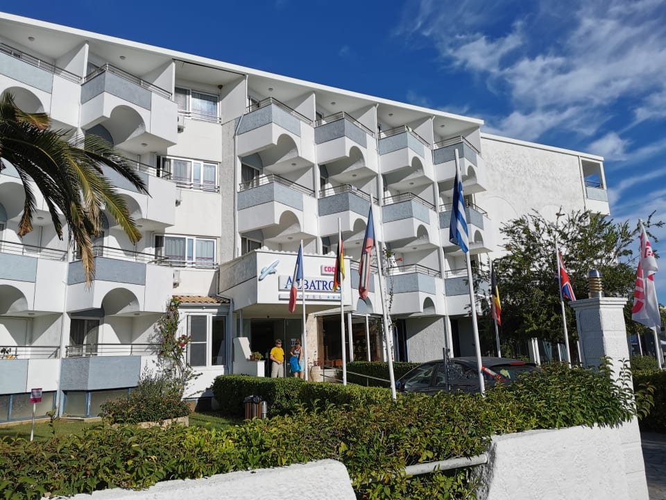 Außenansicht Hotel Albatros