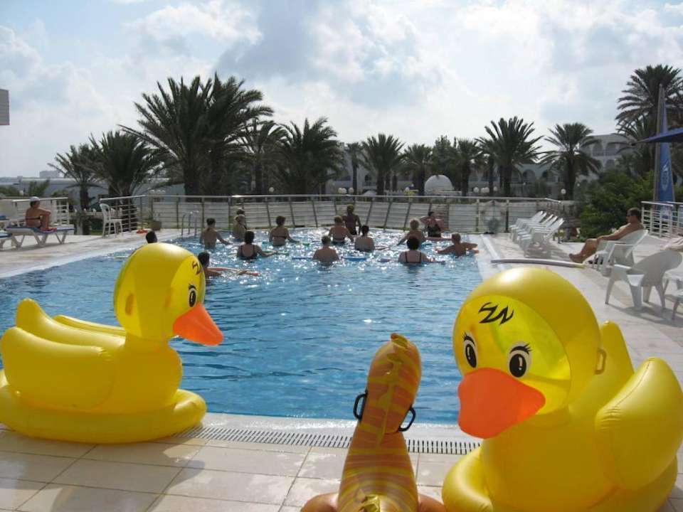 Wassergzmnastik El Mehdi Beach Resort