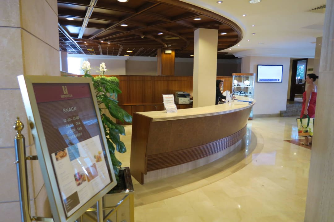 Rezeption Hipotels Flamenco