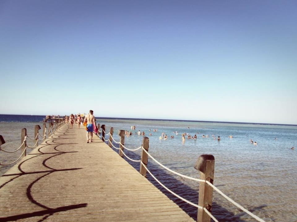 Steg zum Meer Stella Beach Resort & Spa Makadi Bay