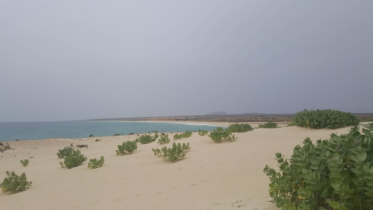 Einsamer Strand ca. 4-5 Km vom Hotel Hotel Riu Touareg