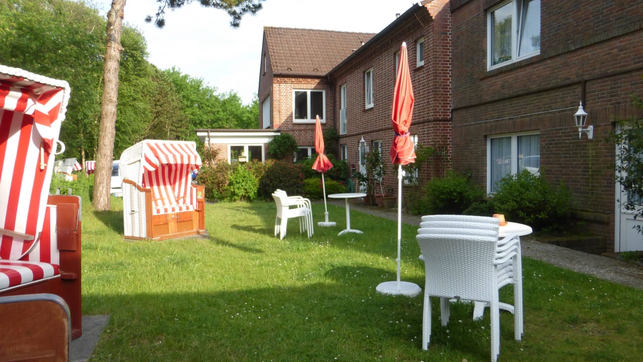 Hier kann man gut relaxen, z.B. nach der Sauna  Dünenhotel Eulenhof