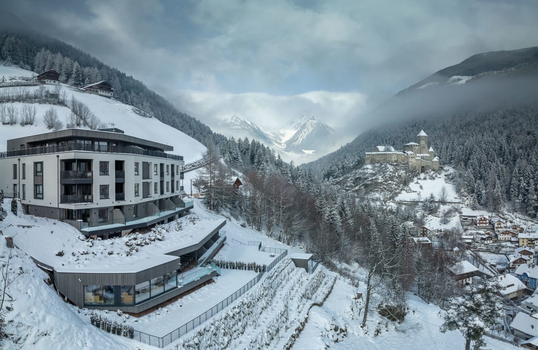 Außenansicht AhriaPura Apartments