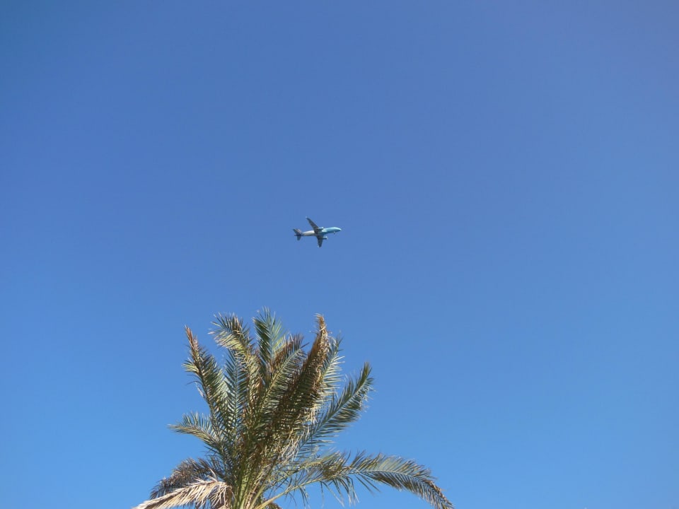 Einflugschneise je nach Wind Rixos Sharm El Sheikh Adults Only 18 +