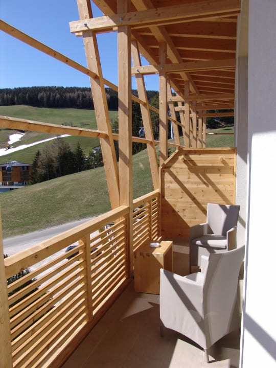 Großzügige Terrasse Biohotel Gitschberg