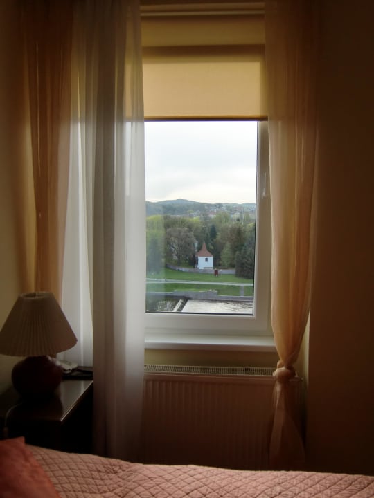 Ausblick aus dem Zimmer Hotel Bílá Růže