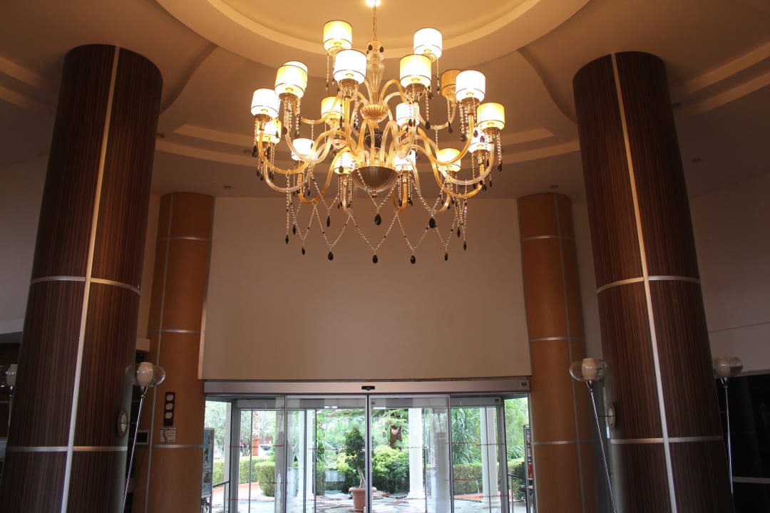 Neue Lampe im Lobbybereich Seher Kumköy Star Resort & Spa